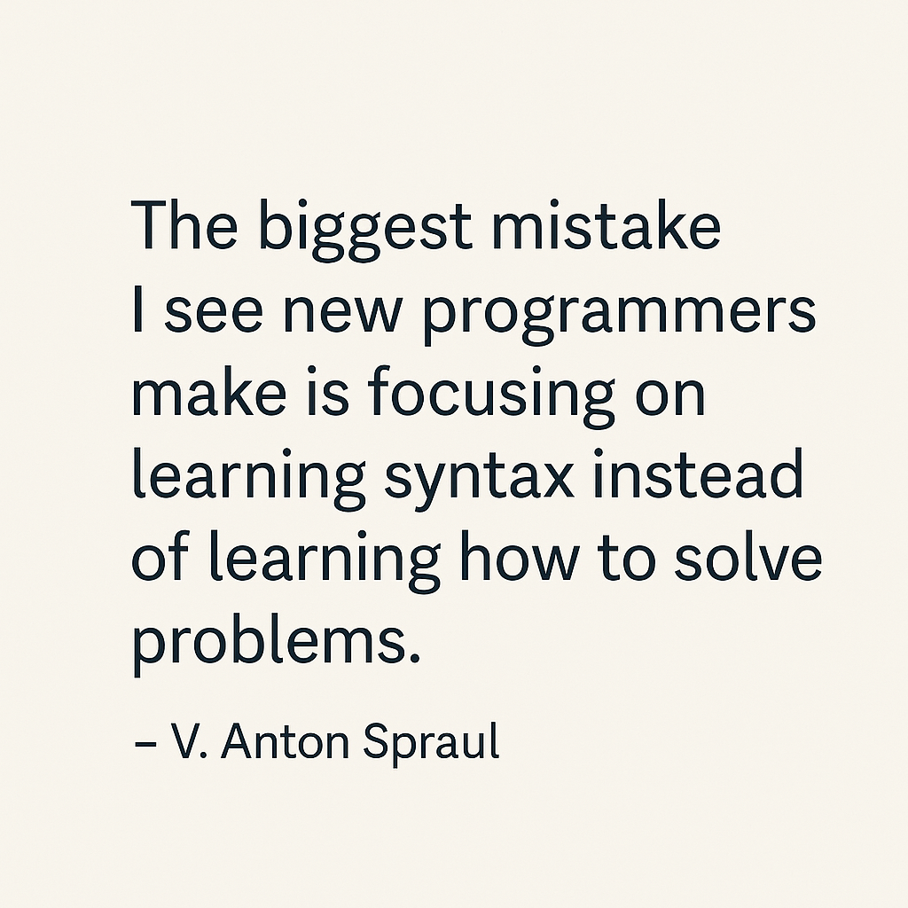 Quote by V. Anton Spraul